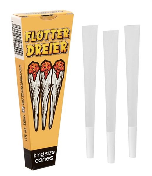 choosypapers King Size Cones 3Pack Flotter Dreier